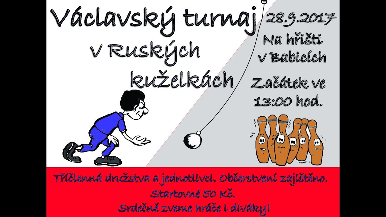 Václavské kuželky 2017