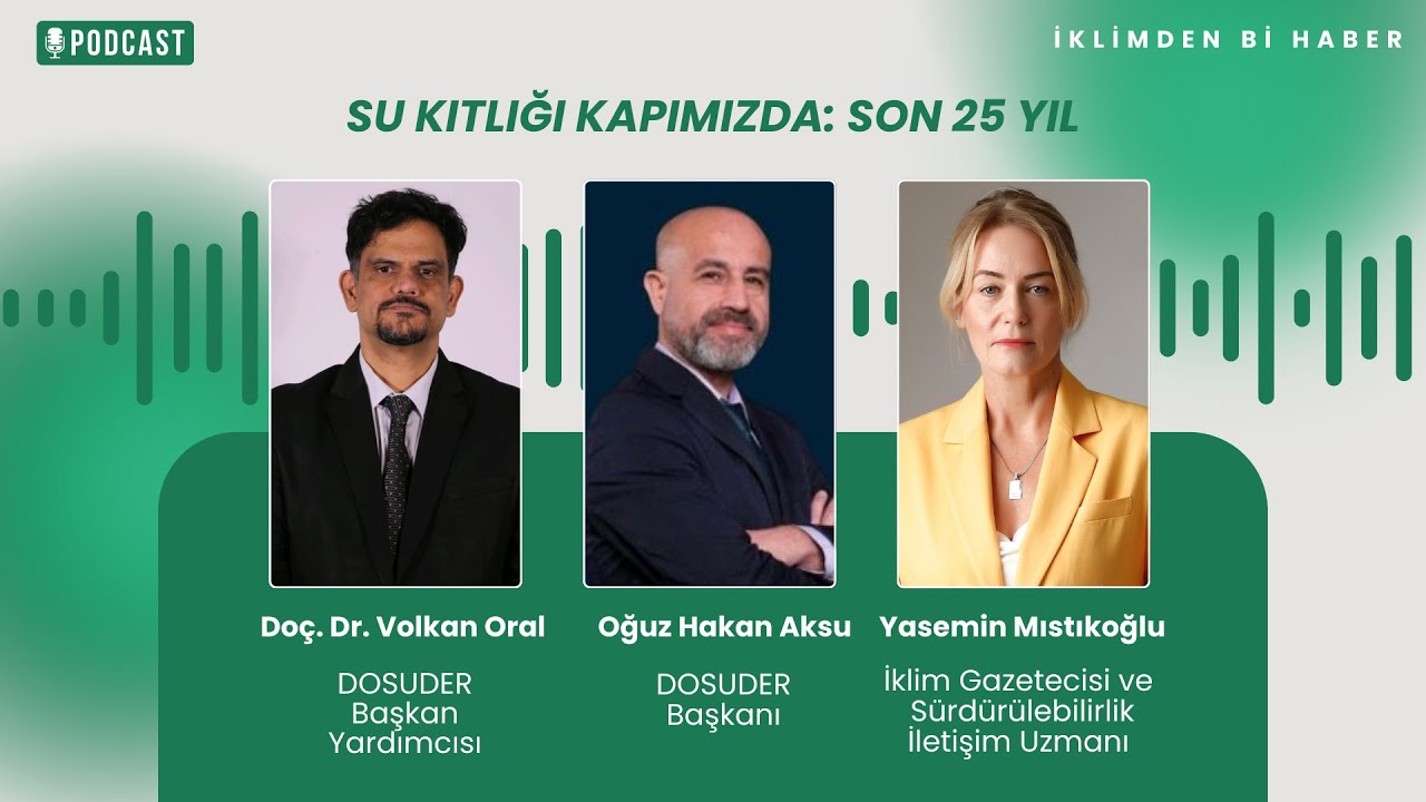 Su Kıtlığı Kapımızda: Son 25 Yıl (İklimden Bi Haber) #podcast
