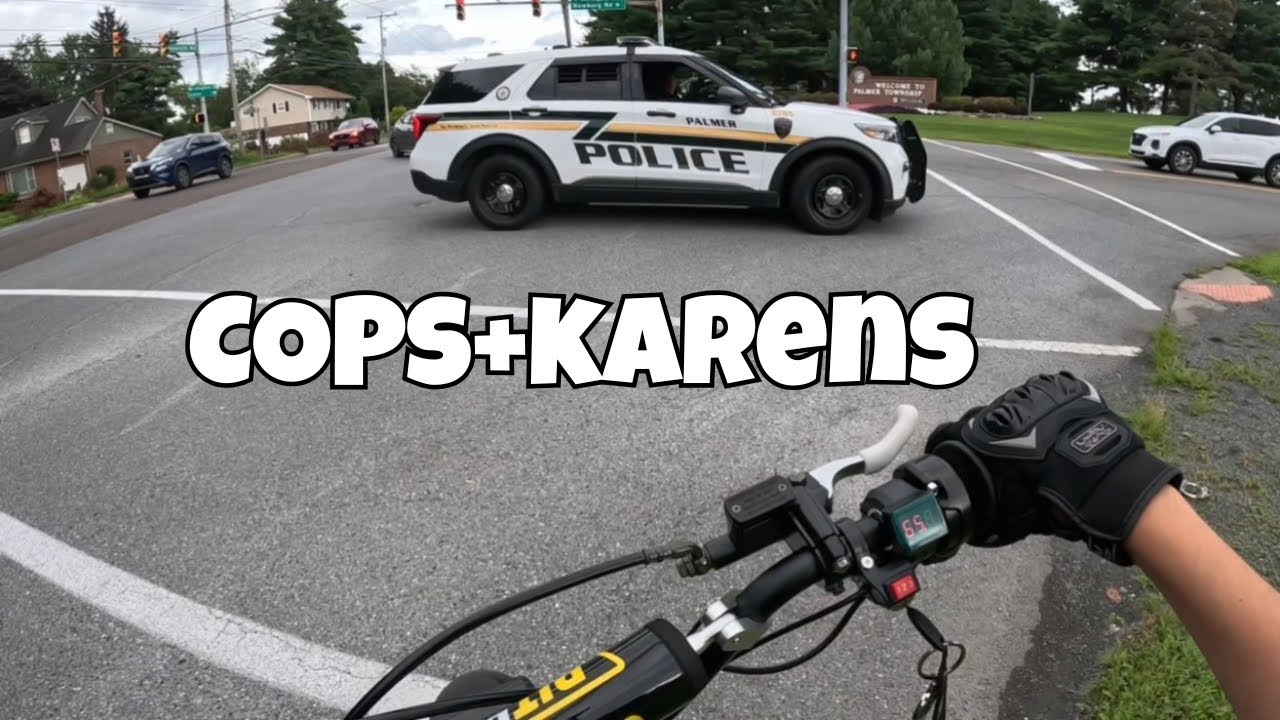 Riding Around My City On a Tuttio (COPS AND KARENS)