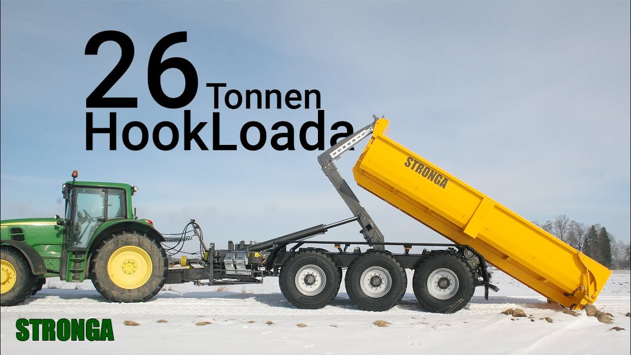 Stronga HookLoada HL260DT – Der weltberühmte Hakenliftanhänger