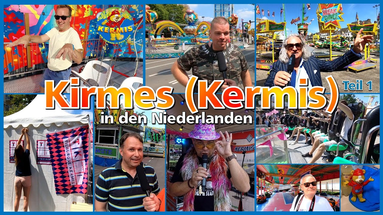 Reportage - Die Kirmes (Kermis) in den Niederlanden - Teil 1 & Vlog mit Pacal Donkers (Kermis Uden)