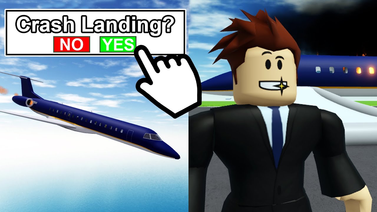 ROBLOX PLANE CRASH SIMULATOR