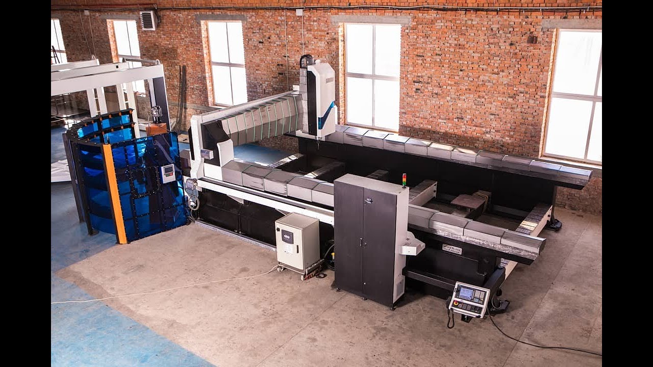 CNC Steel Milling - Bridge