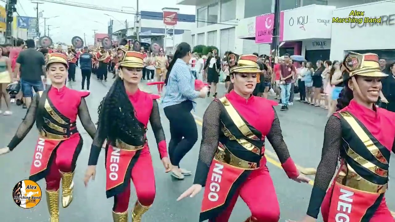 Corpo Coreográfico da Banda Marcial da Paraíba 2025 - Desfile Cívico no Bairro de Mangabeira 2025