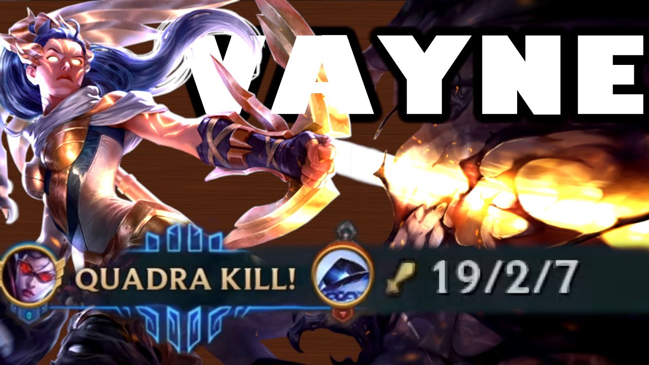 VAYNE QUADRAKILL | 2 Część poradnika jak grać na Vayne