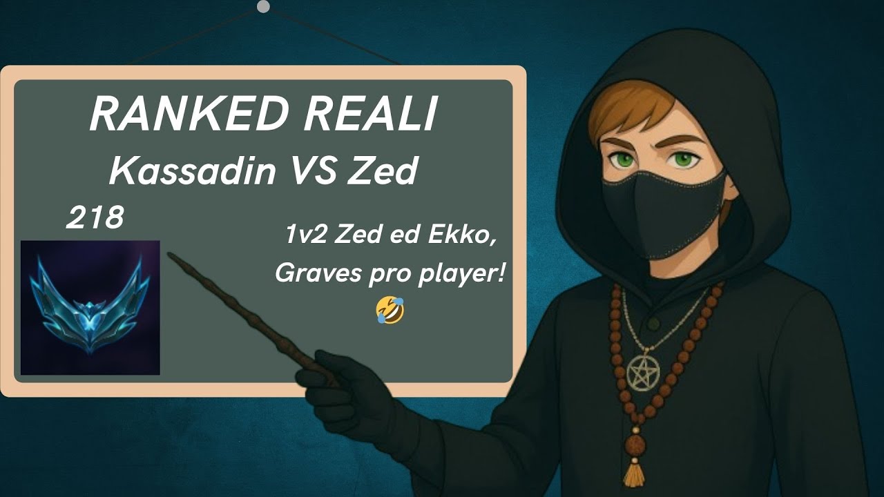 Kassadin Mid VS Zed - Ranked reali - Platino (Parte 218)