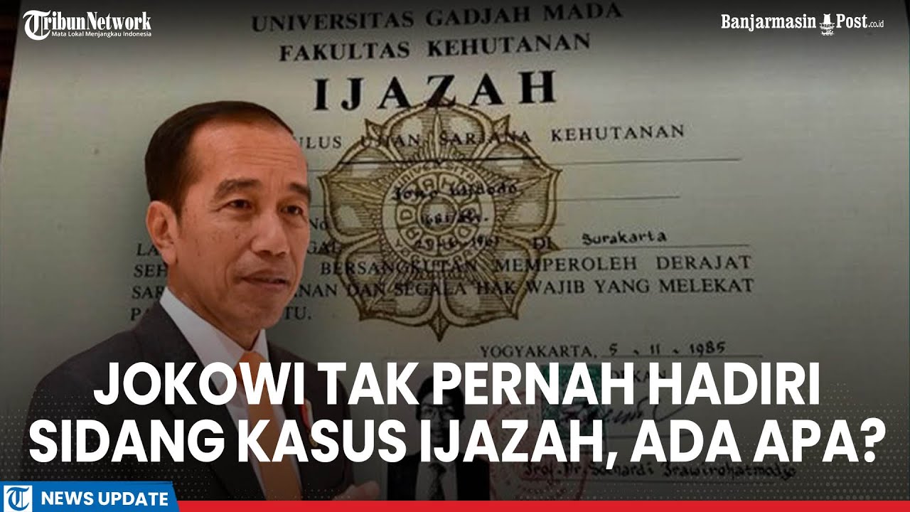 Alasan Jokowi Tak Pernah Hadiri Sidang CLS Pembuktian Ijazah Dipertanyakan Kubu Roy Suryo, Ada Apa?