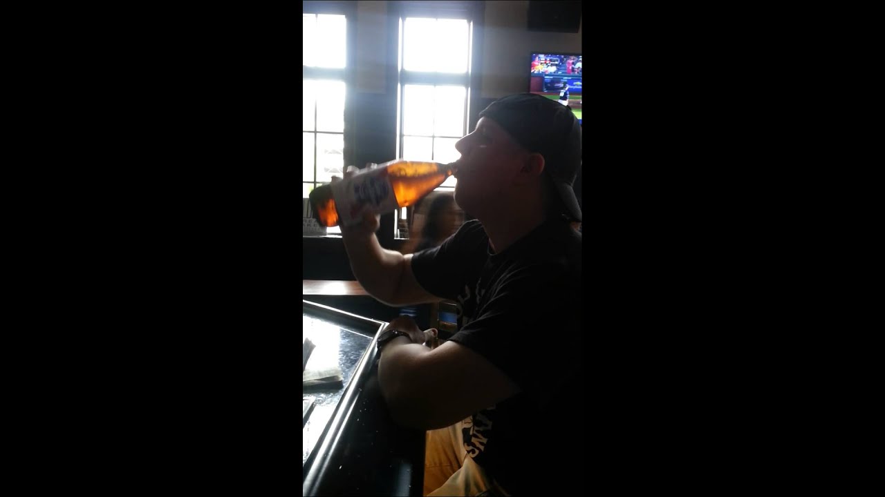Drinkin a 40 @ Jackson's Blue Ribbon Pub.