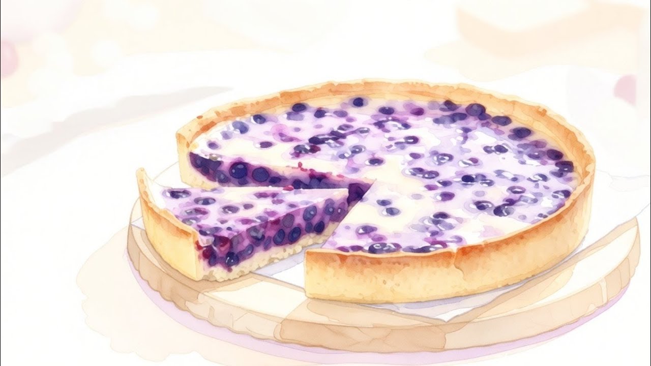 Incredibly Soft Blueberry Pie – Perfect Homemade Dessert!