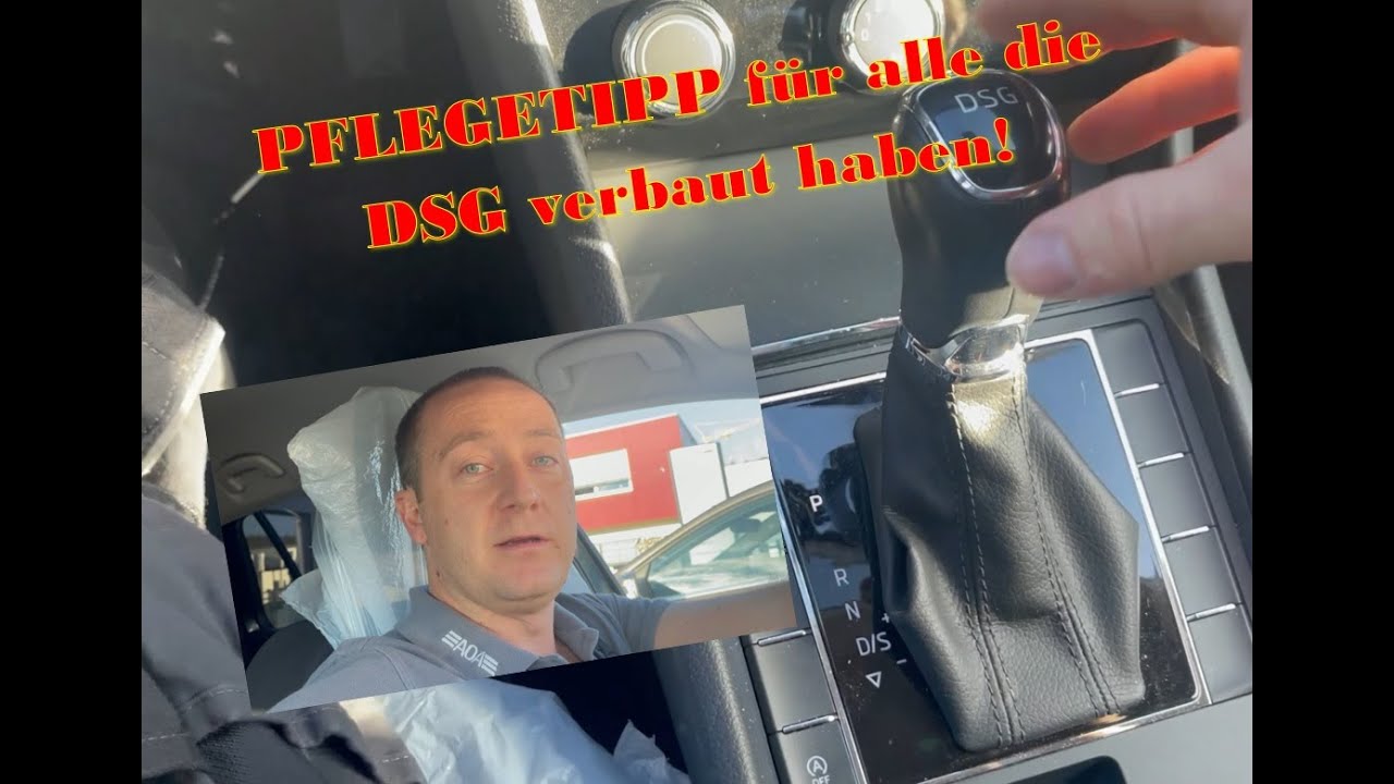 DSG-Getriebe (Direktschaltgetriebe) - Pflegetipp / Richtig bedienen beim abstellen