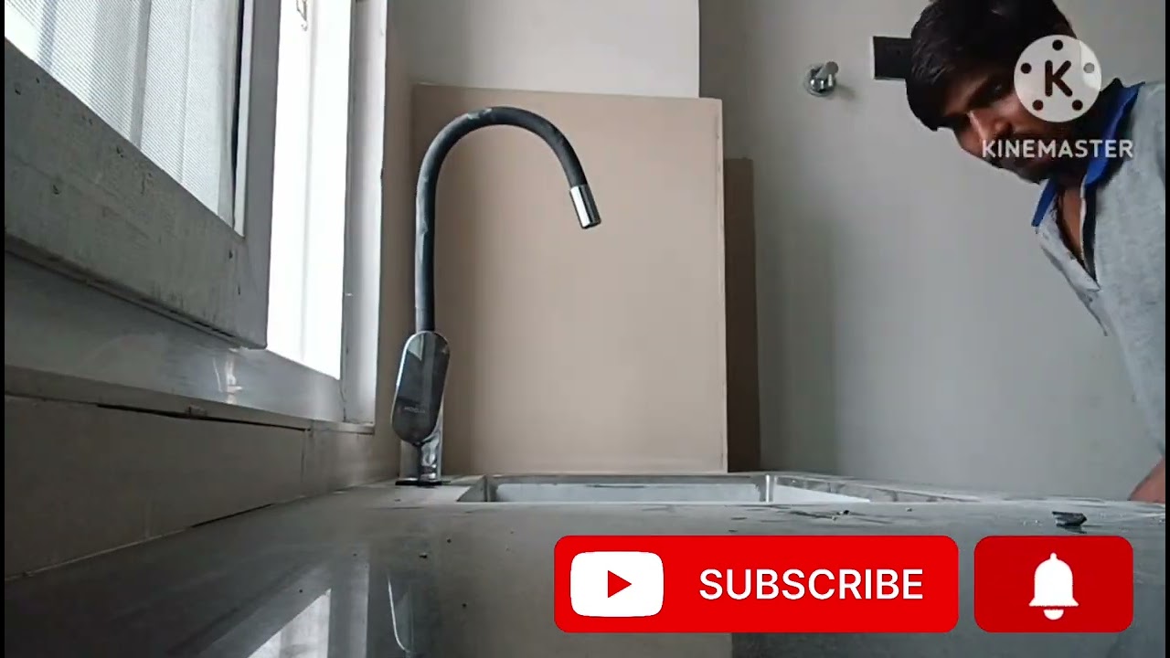 How to replace a mixer tap/sink mixer fitting in kitchen! Plumbing! 