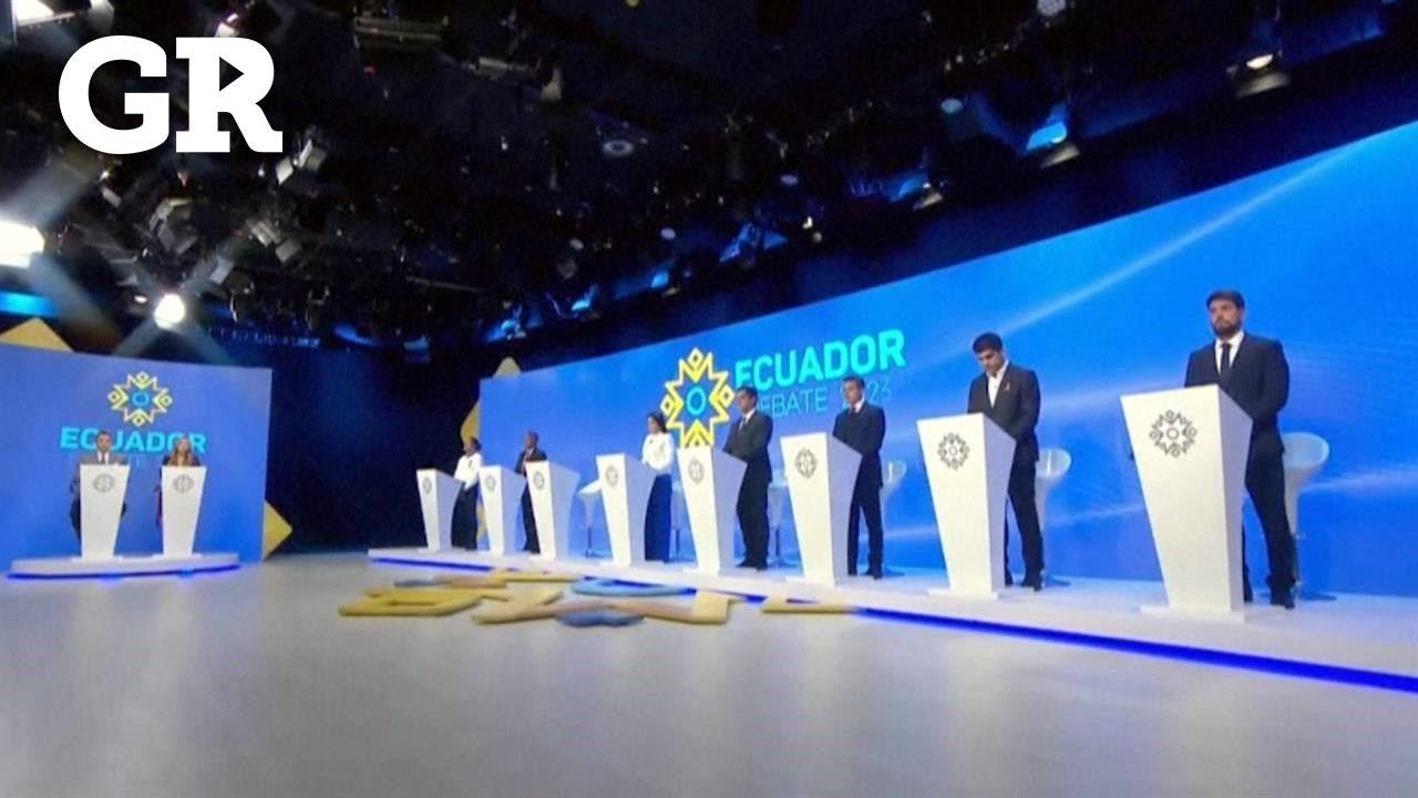 Realiza Ecuador primer debate presidencial