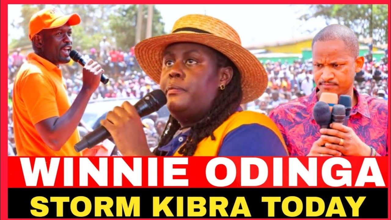 CHAOS!!WINNIE ODINGA STORM KIBRA TODAY AS CONDEMNED ODM LEADERSHIP 