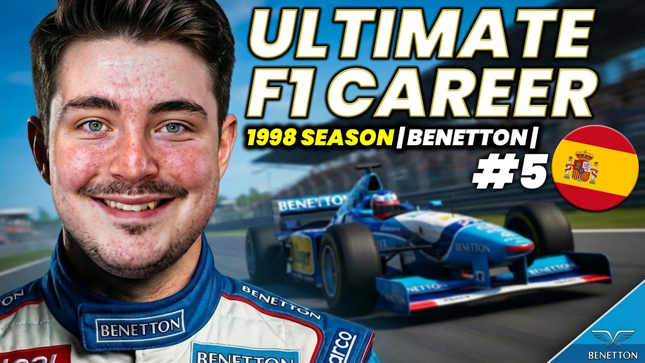 НАША ПЕРВАЯ ПОБЕДА В ГОНКЕ?! | РЕЖИМ КАРЬЕРЫ ULTIMATE F1 СЕЗОН 1998 #5 | Formula 1 98 (PS1)