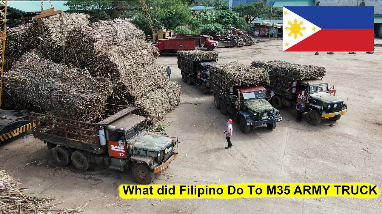 The M35a2 6x6 was the best army truck until Filipino turned them into 😱😱☠️