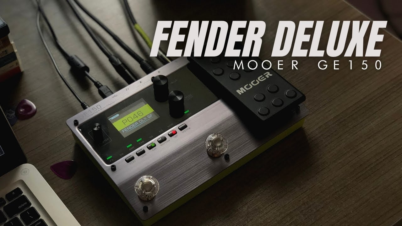 MOOER GE150 //  PACK FENDER DELUXE