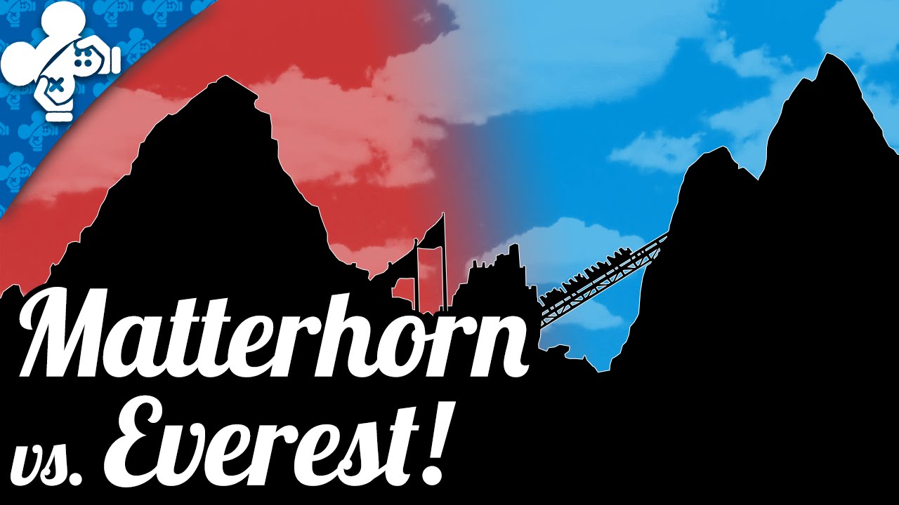 Disney World vs Disneyland | Matterhorn & Expedition Everest!