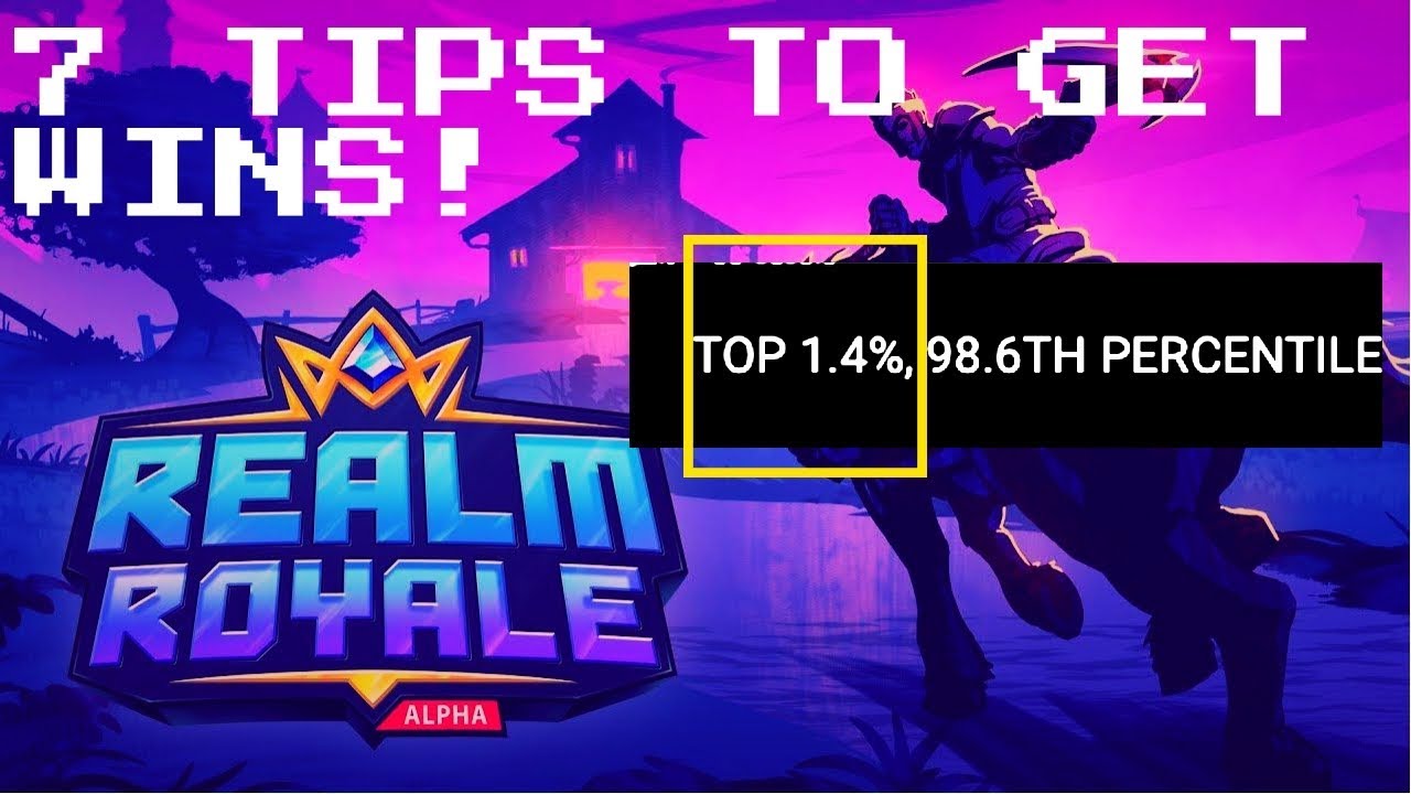 7 TIPS and TRICKS to WIN in REALM ROYALE!