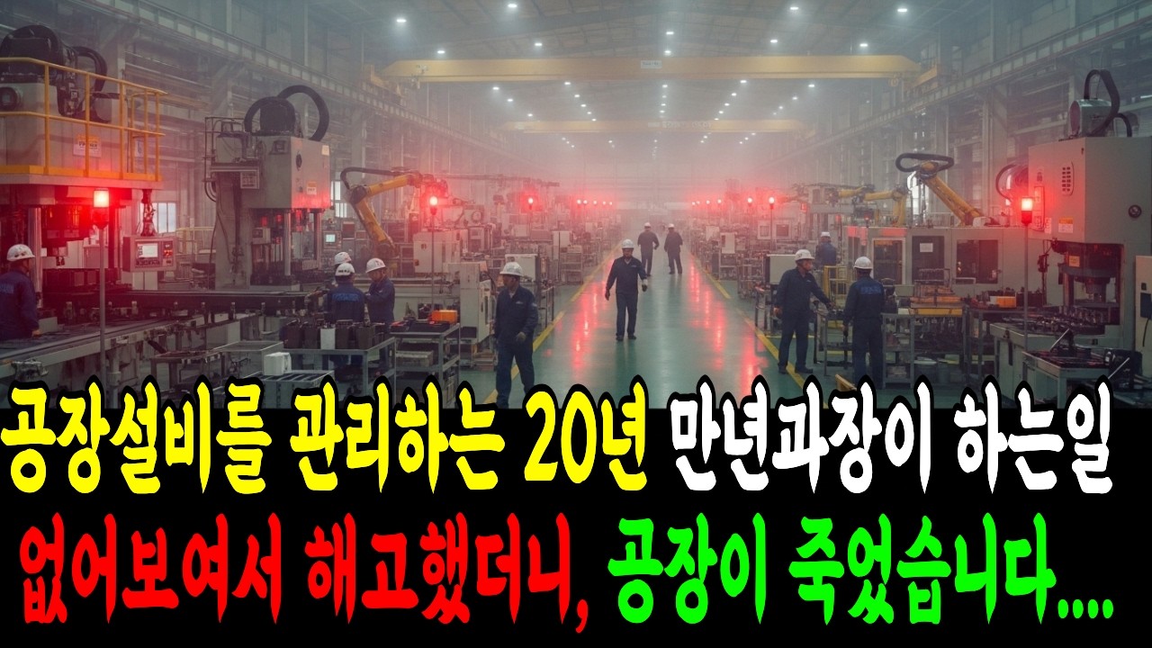 20년 만년과장을 해고했더니, 공장이 죽었습니다 #오디오북 #감동사연