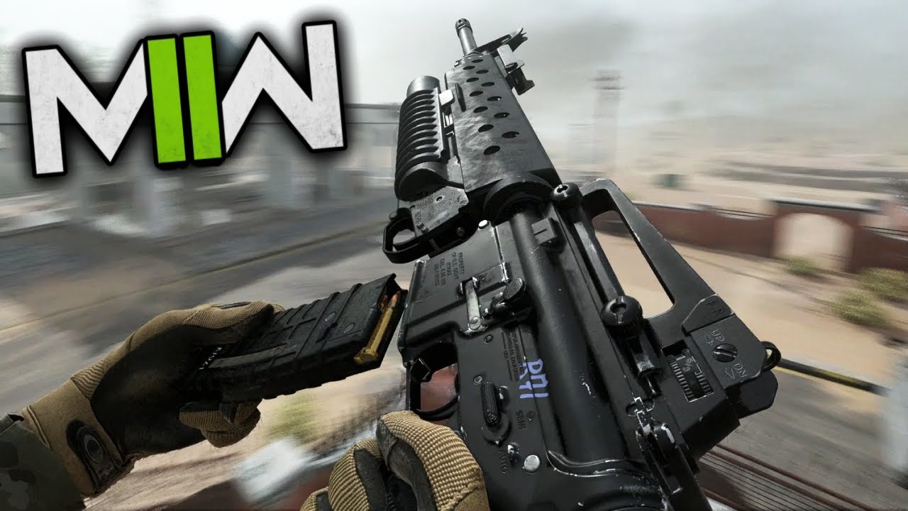 Classic M16A4 + M203 - Modern Warfare II Gameplay
