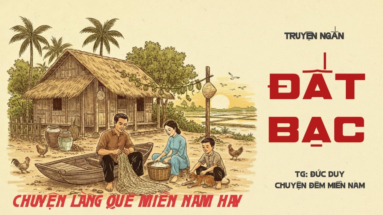 Truyện làng quê miền Nam xưa Hay | ĐẤT BẠC | TG Đức Duy | Nghe chuyện xưa giọng cảm xúc ngủ ngon.