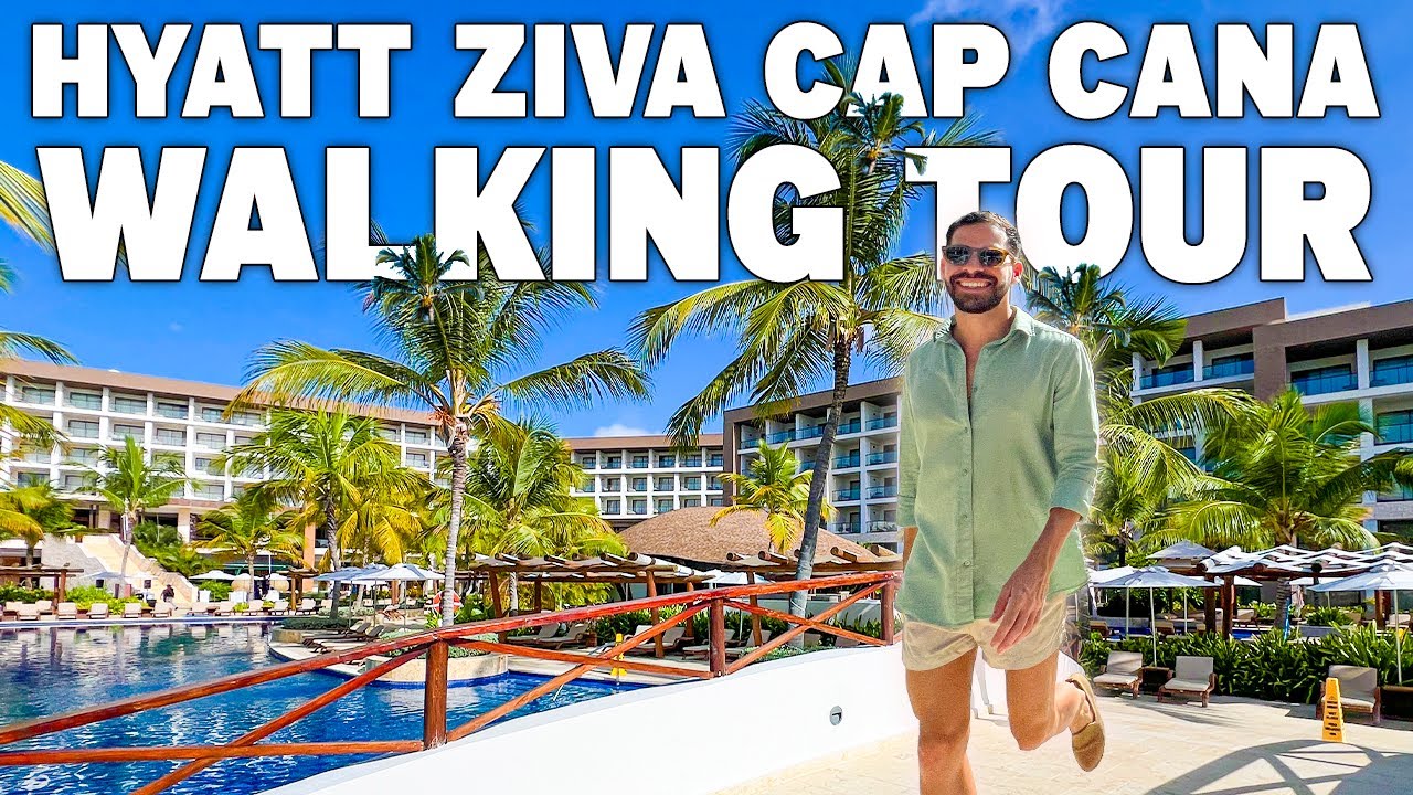 Hyatt Ziva Cap Cana All-Inclusive Resort Walking Tour