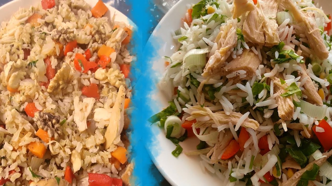 2 Healthy Rice Recipes For Weight Loss دوو ژەمی برنج بە گۆشتەوە بۆ بنیادی ماسولکەو   چەوری سوتاندن
