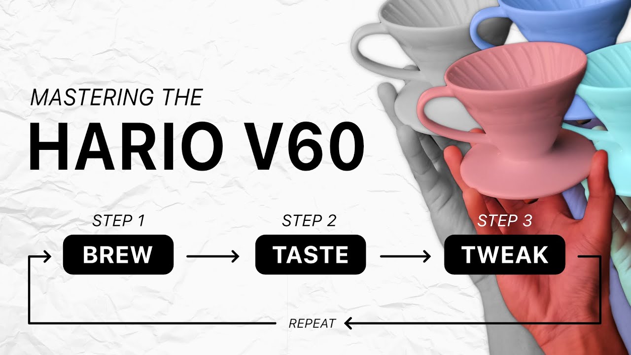 Освойте Hario V60 | Итеративный 3-шаговый процесс
