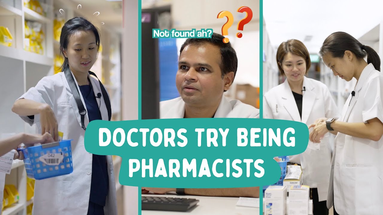Doctors Try Being Pharmacists at Alexandra Hospital