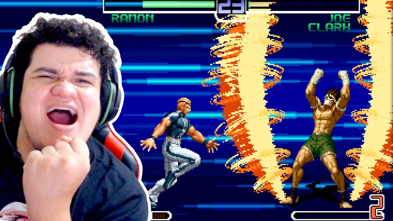 Isso aqui é KOF 2002 Plus NA ROLETA! Combos e especiais absurdos 😱🔥