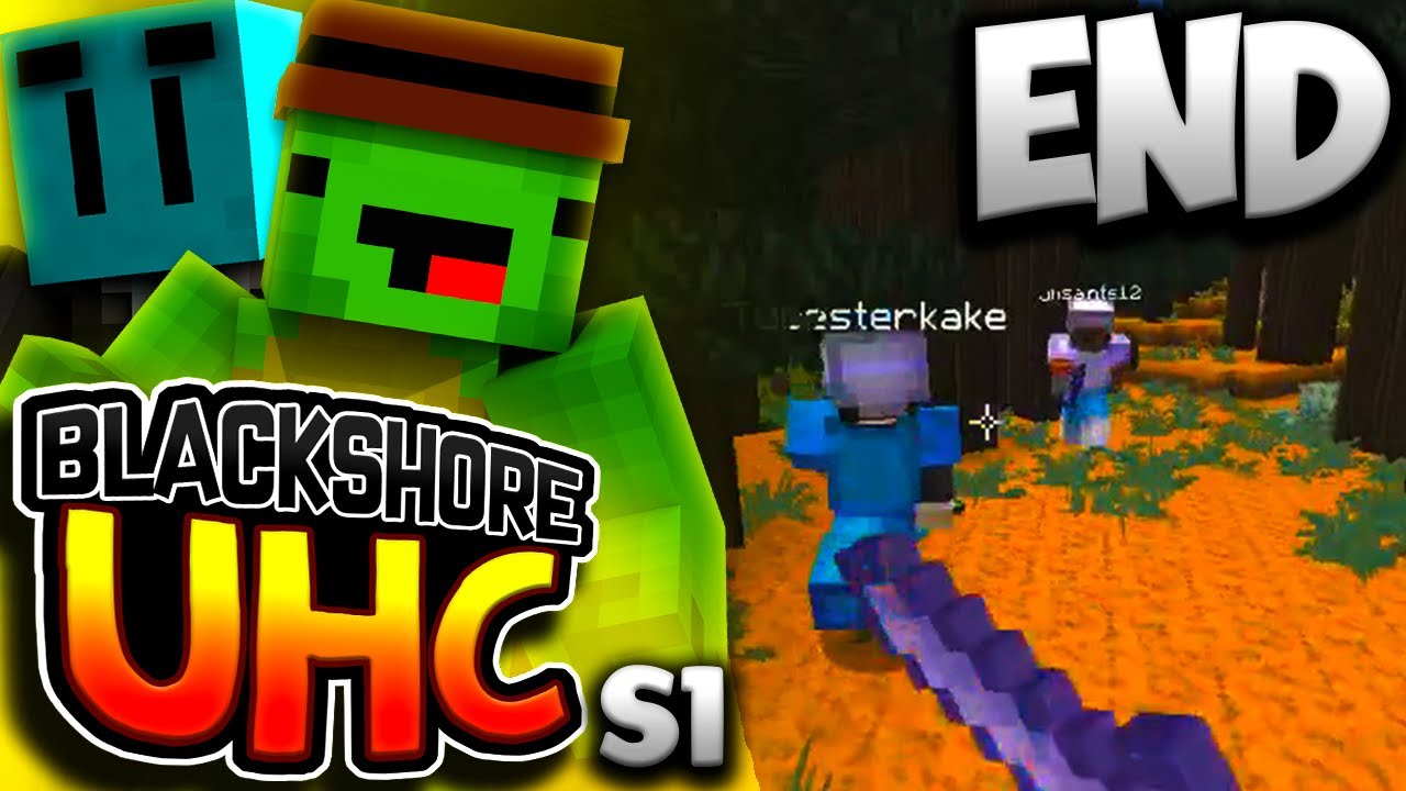 THE END | Minecraft: BLACKSHORE UHC S1 EP8 (1.8 To2 UHC)