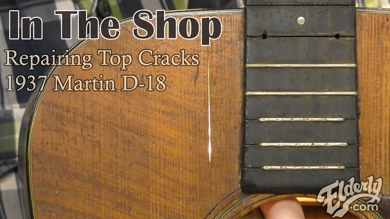 In The Shop: Repairing Top Cracks on a 1937 Martin D-18