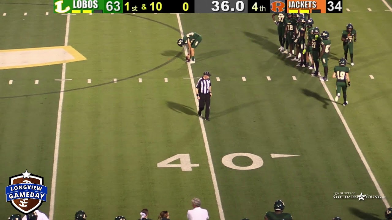 LIVE FOOTBALL - LONGVIEW VS ROCKWALL