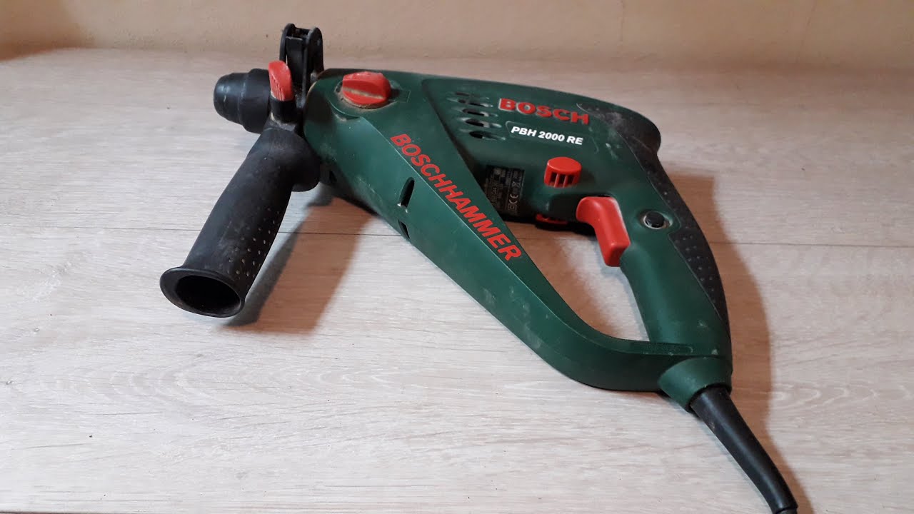 Bosch Rotary Hammer Drill Restoration PBH 2000 RE Not Working