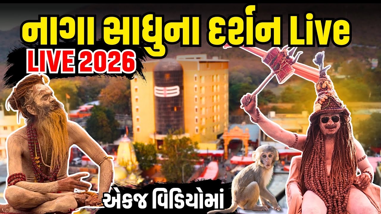 બધા નાગા સાધુના દર્શન એકજ વિડિઓમાં | Maha Shivratri 2026 Live | Milan Danidhariya 