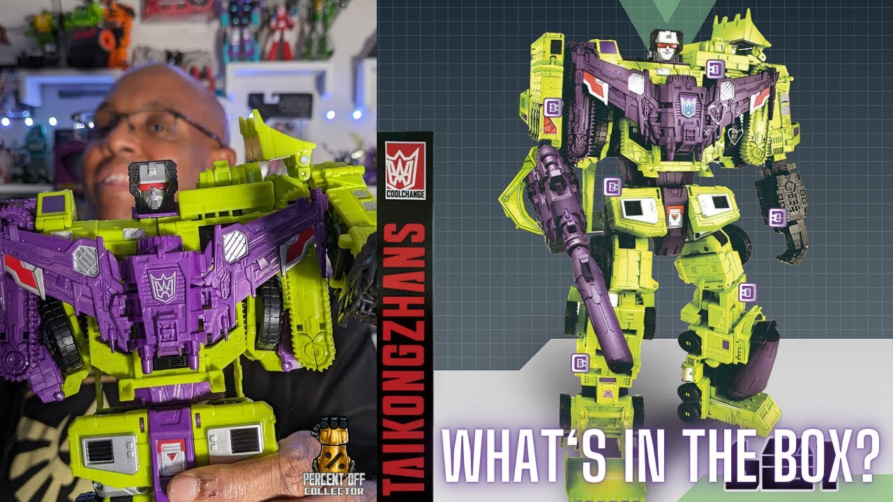 Что в коробке - Том 37: Подделка трансформера Devastator Haizhixing