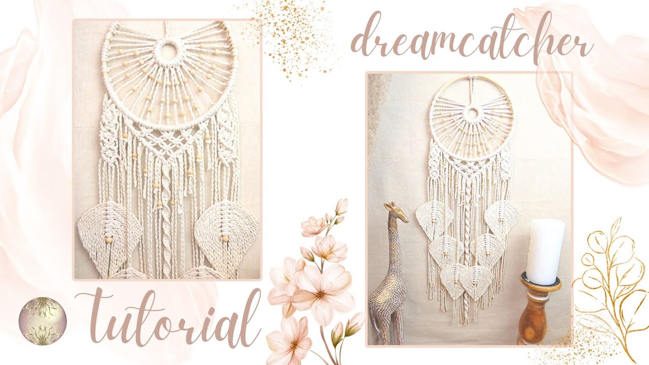 DIY Makramee Traumfänger Tutorial – Wunderschöner Blickfang – Knotenschule