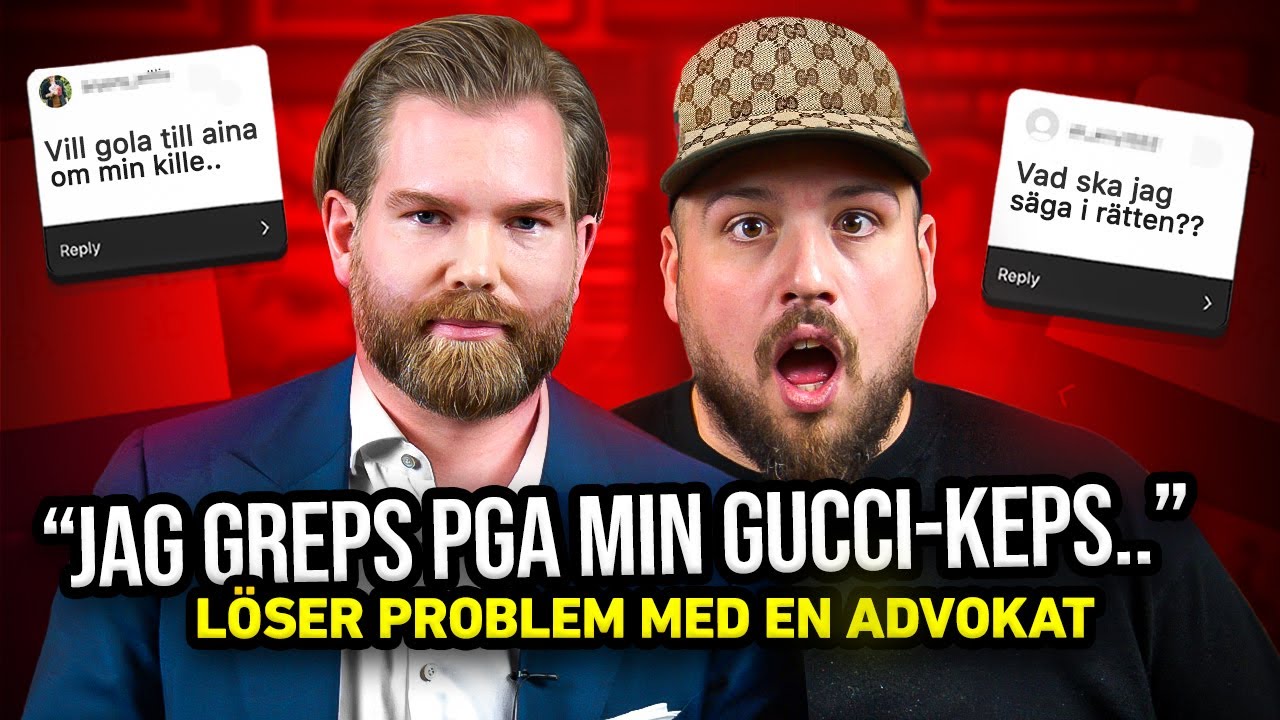 ”VISITERAD PGA GUCCI-KEPS?!” - LÖSER PROBLEM MED EN ADVOKAT