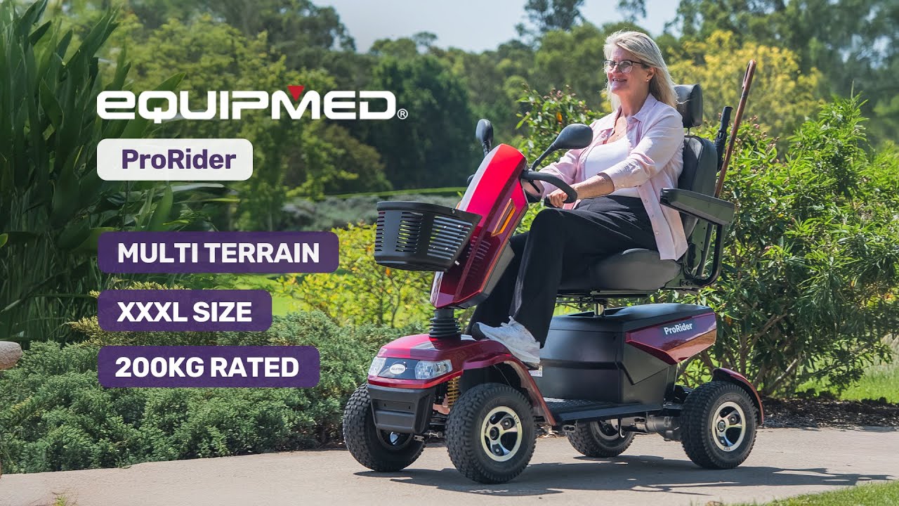 Equipmed ProRider: Ultra Large-sized Flagship Mobility Scooter
