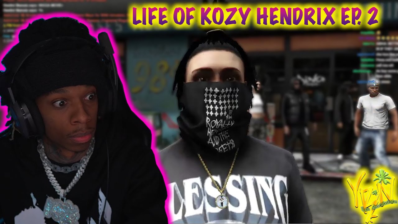 Quan Plays Gta Rp | The Life Of Kozy Hendrix | YBN RP *EP 2*
