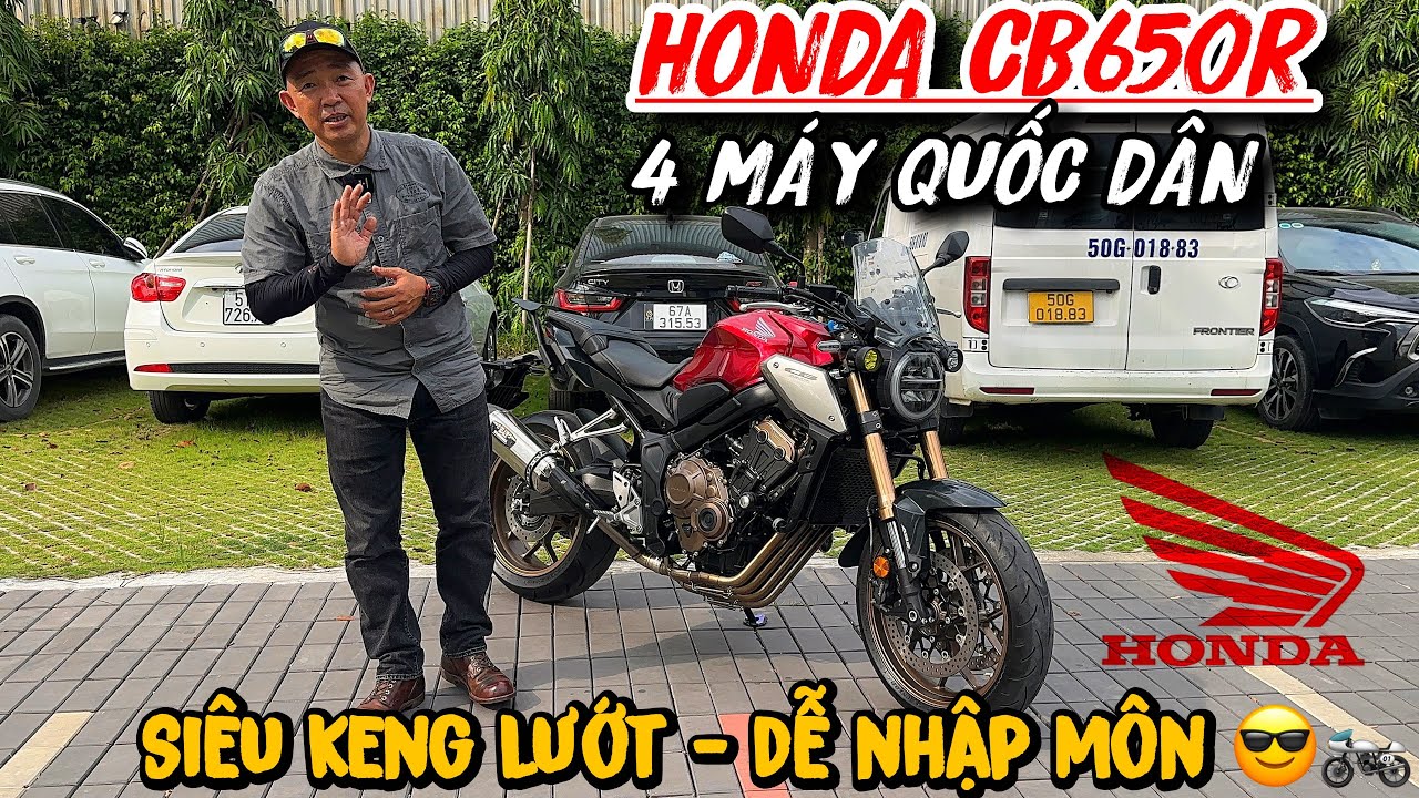 HONDA CB650R LƯỚT KENG KÈM ĐỒ CƠ BẢN - MẪU 4 MÁY QUỐC DÂN DỄ NHẬP MÔN ĐƯỢC ANH EM TÌM KIẾM NHẬP ĐỘI😎