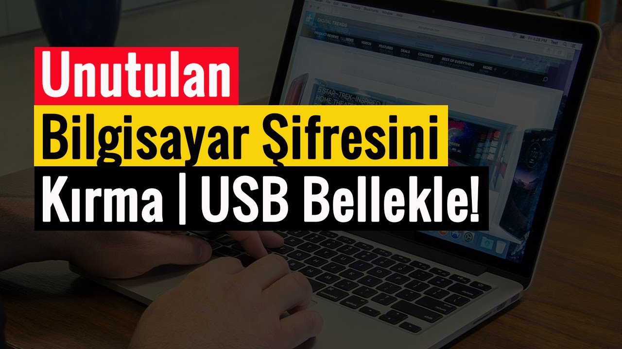 USB Bellek ile Unutulan Bilgisayar Şifresini Kırma!!!