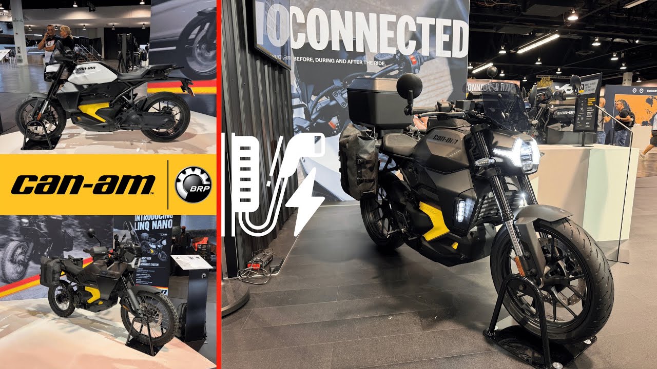 Can Am Pulse & Origin - Präsentation & Technische Details der neuen Elektromotorräder von BRP