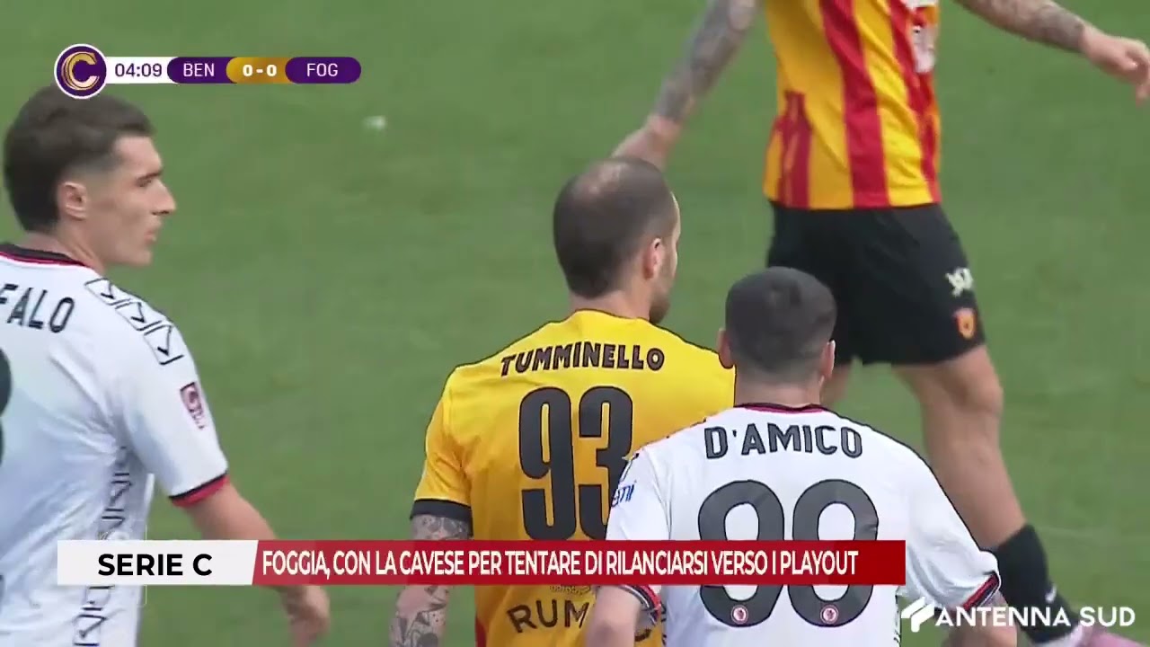 19 MARZO 2026 - SERIE C: FOGGIA, CON LA CAVESE PER TENTARE DI RILANCIARSI VERSO I PLAYOUT