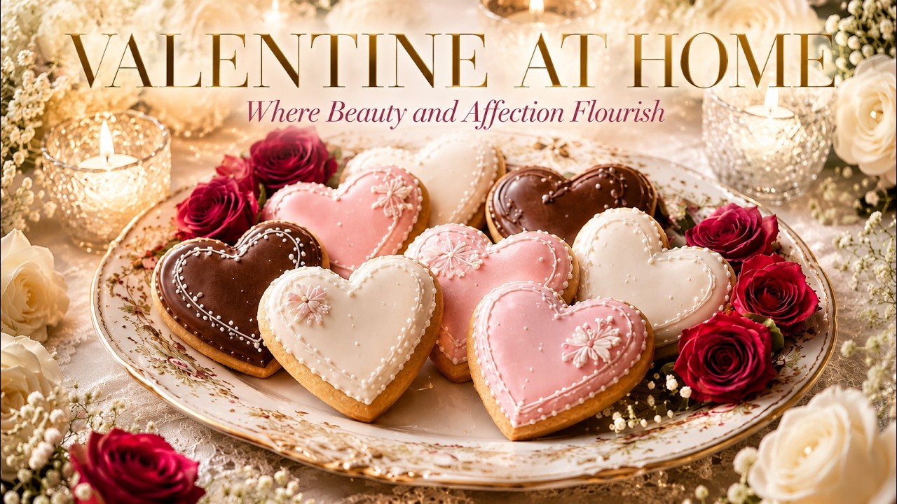 Romantic Valentine Desserts | Sweet Indulgence, Floral Charm & Elegant Table Settings