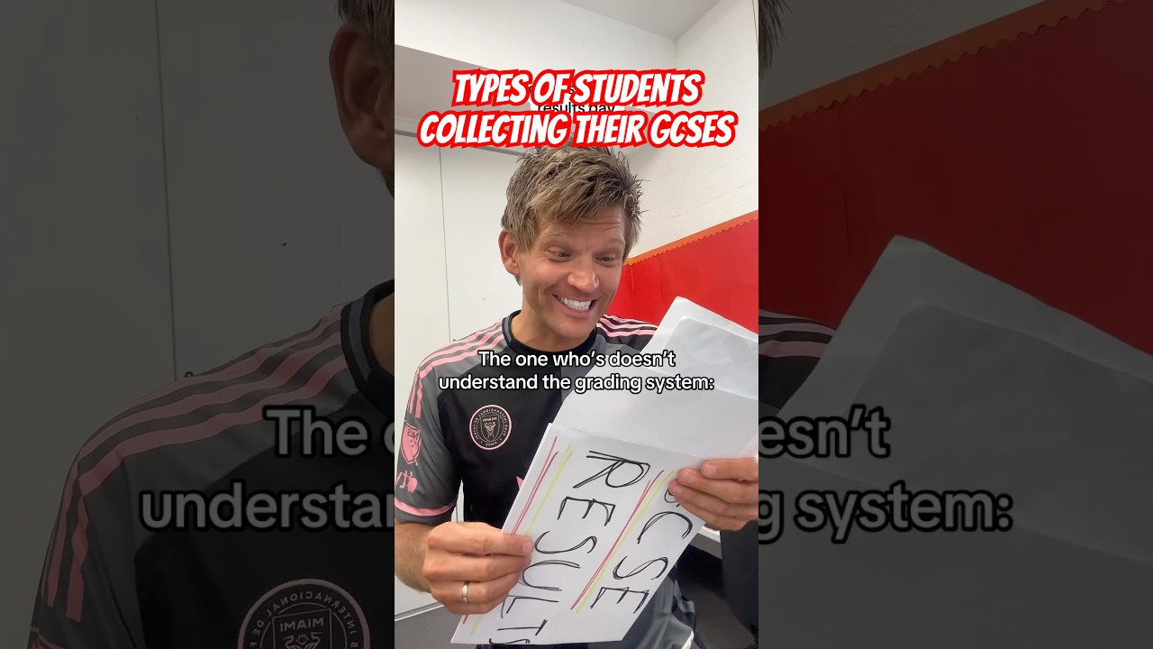 Which student are you? #students #gcse #resultsday #exams