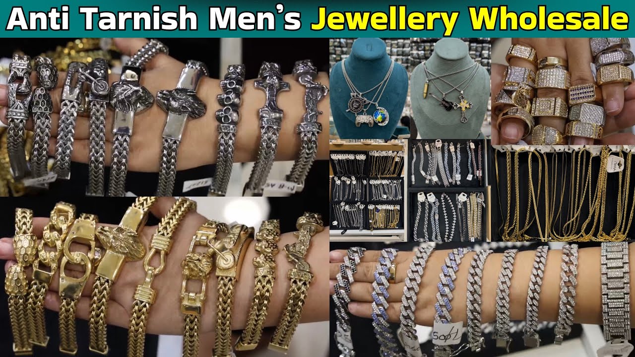 Premium Stainless Steel Men's Jewellery | Viral Anti Tarnish Men’s Chains & Bracelets | Smart Bhaiji