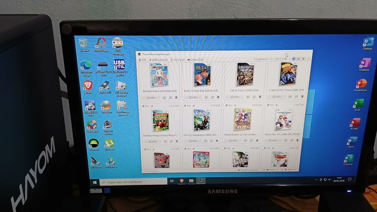 COMO INSTALAR JOGOS DE WII/GAMECUBE NO PEN DRIVE/HD | TINI WII BACKUP MANAGER 