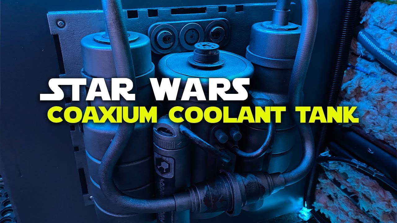 Star Wars Coaxium Coolant Tank Prop