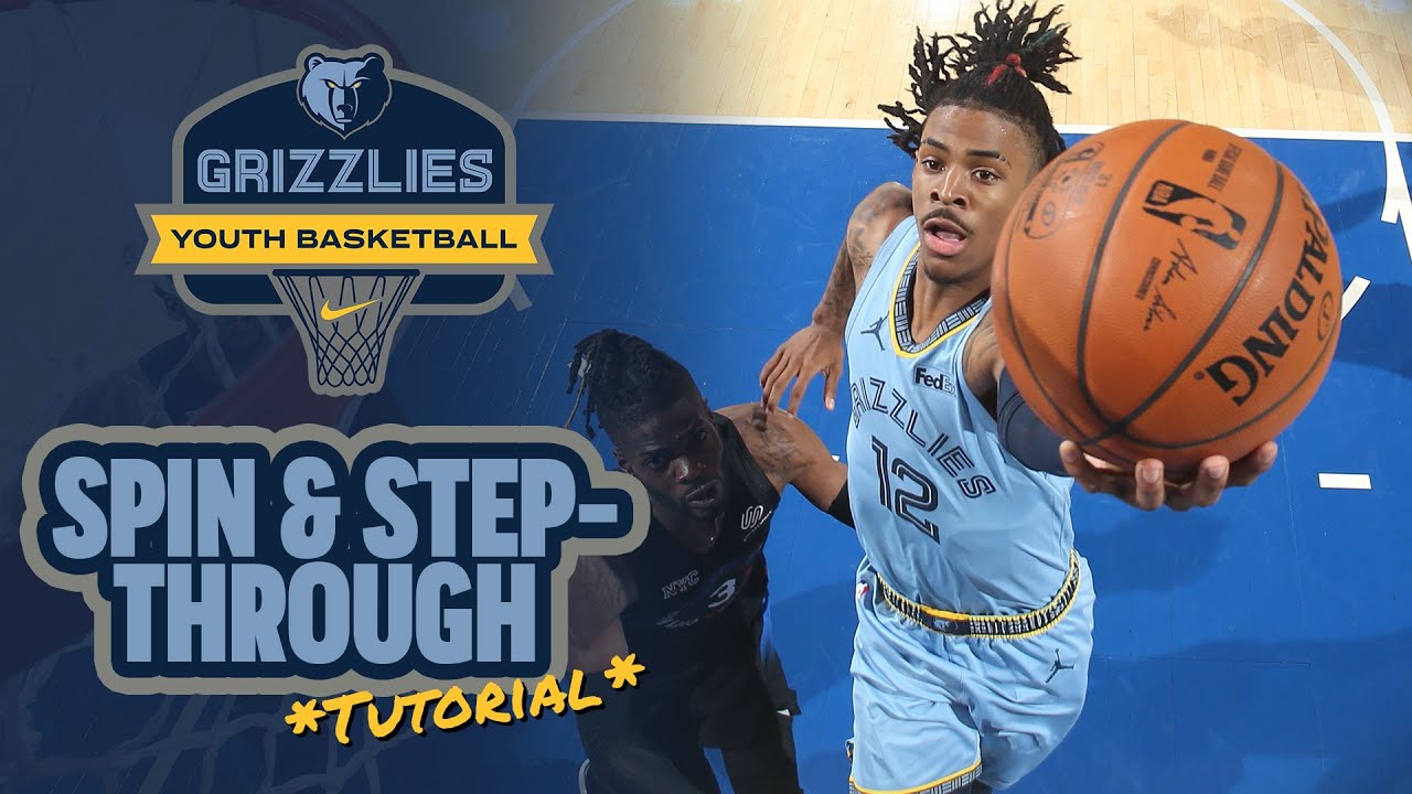 Learn Ja Morant's Spin & Step-Through Move - Basketball Skills & Drills w/ Brandon Branch